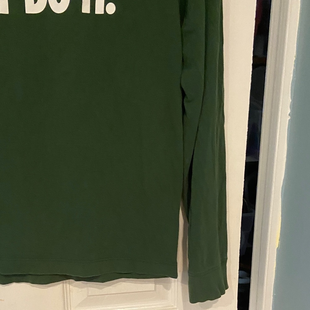 Nike Forest Green Dri-FIT Long Sleeve Shirt - Picture 5 of 6